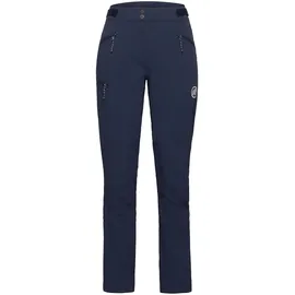 Mammut Courmayeur Softshellhose Damen Blau 40