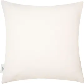 Tom Tailor Dekokissen TOM TAILOR HOME "Fluffy Rhomus", beige (natur, beige, creme, unifarben), B:45cm L:45cm, Baumwolle, Polyester, Dekokissen_Sitzkissen_Kissenhüllen, mit aufgesetzten, fluffigen Rautenmotiv, Kissenhülle ohne Füllung