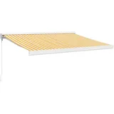 vidaXL Markise Einziehbar 350 cm x 250 cm gelb