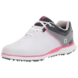 FootJoy Damen Pro|sl Sport Previous Season Style Golfschuh, Weiß/Marineblau/Pink, 40.5 EU