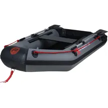 Pure4Fun Schlauchboot mit Lattenboden Dingi Beiboot Motorboot Ruderboot 230cm - Grau