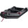 Pure4Fun Schlauchboot mit Lattenboden Dingi Beiboot Motorboot Ruderboot 230cm - Grau