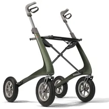 byAcre Carbon Overland Rollator metallic-grün
