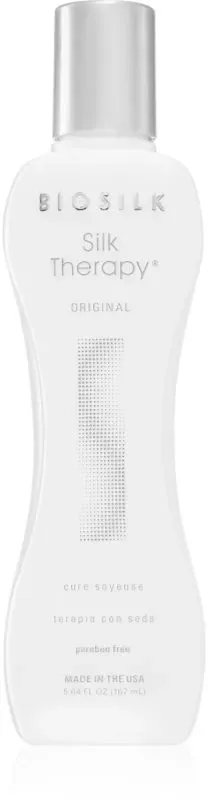 Biosilk Silk Therapy Original regenerierende Pflege mit Seide für alle Haartypen 167 ml