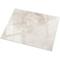 Tulup Tischplatte, Creme, Glas, 120x80x0.4 cm, Esszimmer, Tische, Esstische,