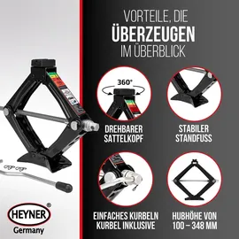 Heyner HEYNER® Scherenwagenheber 1,0t
