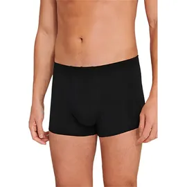 SCHIESSER Herren Shorts schwarz unifarben, schwarz, NOS