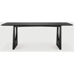 Ethnicraft Geometric Indoor Tisch Eichenholz Schwarz - Eichenholz