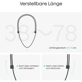 plaud.ai de NotePin Lanyard schwarz