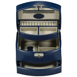 Windrose Merino Schmuckkasten in blau