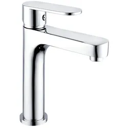 Aloni Lux hoher Waschtischmischer Design Chrom