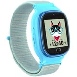 PTHTECHUS Kinder Uhr Smartwatch - Smartwatch Kinder Uhr Telefon Anruf SOS Schrittzähler Videorecorder Musik Wecker, Geschenke für Mädchen von 4-12 Jahren, Blau