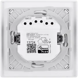 FIBARO Steckdose Typ F Weiß