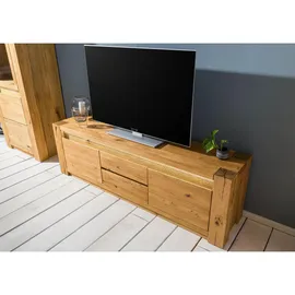 MASSIVMOEBEL24.DE KENT TV-Lowboard 173x40x53 cm Beige Holz