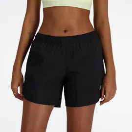 New Balance Sport Essentials 5" Damen Shorts Schwarz XS