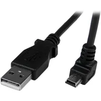Startech StarTech.com 2m USB auf Mini USB Anschlusskabel abgewinkelt