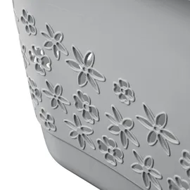 KEEEPER Wäschekorb Lasse, ergonomisch, nordic-grey stabiler Wäschekorb in Nierenform, mit Softgriffen, großes - 1 Stück (1078213000000)