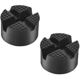 DEDC 2Pcs Universal Wagenheber Gummi-Pad für Wagenheber/Seitenwagenheber