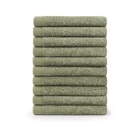 Blumtal Premium Frottier Handtuchset 12-tlg. grün