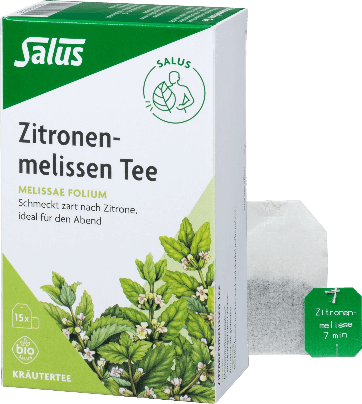 Salus Zitronenmelissen Tee 15 Filterbeutel x 1,6 g 24g Bio (angenehm erfrischend)