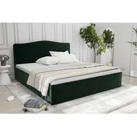 Westfalia Schlafkomfort Polsterbett "Graz", grün (moosgrün), L:210cm, Bezug 100%