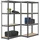Juskys Lagerregal Metall 160 x 80 x 40 cm Grau