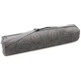 Yogistar Yogatasche Yogibag® Basic - Zip - Cotton - Art Collection - 65 cm - Lotus Mandala - Graphit