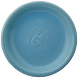 Nobby Katzen Keramik Milchschale hellblau,