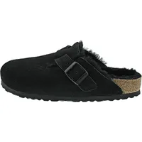 Birkenstock Boston Clogs Boston Velours/Sympatex - Schwarz 40