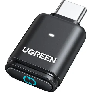 UGREEN USB C aptX 5.3 Bluetooth USB Audio für PS5/PS5 Pro/Switch Bluetooth Dongle Freisprechanruf Bluetooth Adapter für PC,Laptop Bluetooth Stick für Windows/macOS, Plug und Play (nur Audio)