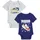 Puma Minicats Newborn Bodysuit 2pcs Set INF Kinder Overall, blau - 56