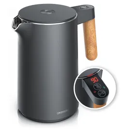 Arendo Wasserkocher 1,5 l Grau