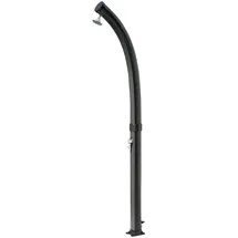 Gre Solardusche gebogen schwarz 230 cm