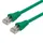 Telegärtner Patchkabel S/FTP 6a 100008982 RJ45 CAT 10.00m Grün Flammwidrig, mit Rastnasenschutz, Paarschirm, doppelt geschirmt