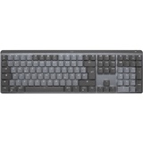 Logitech MX Mechanical Wireless - Bluetooth, Mechanischer Switch, QWERTY, LED, Graphit - US - Tastaturen - Englisch - US - Schwarz