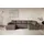 Cotta Wohnlandschaft Polyester U-Form 3-Sitzer Braun