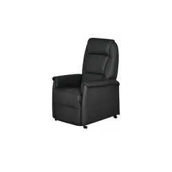 himolla Fernsehsessel Leder 9773 ¦ grau ¦ Maße (cm): B: 69 H: 110 T: 85.0