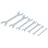 BGS Doppel-Maulschlüssel-Satz extra flach SW 6-23 mm 7-tlg.
