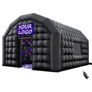 Vevor Aufblasbares Partyzelt 5 x 4 x 3,8 m Schwarz