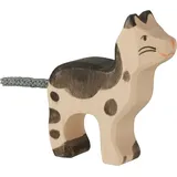 GoKi Holztiger Katze, klein, schwarz und weiß