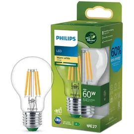 Philips LED-Birne 4W E27 840 lm warmweiß dimmbar