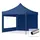 TOOLPORT Faltpavillon 3 x 3 m inkl. 2 Seitenteile Dunkelblau