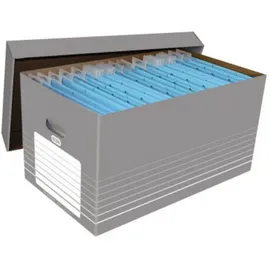Elba tric 100333273 37x32,2x62,2cm Wellpappe grau/weiß