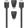 Hama HDMI-Kabel HDMI (Typ A) mini HDMI (Typ C) 1,5 m Blau