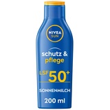 NIVEA Schutz & Pflege Milch LSF 50+ 200 ml