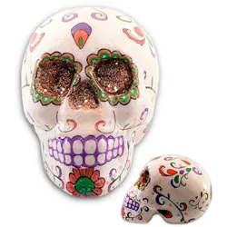 Halloween Dekoration - Totenkopf Tischdekoration