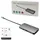 iTEC i-tec USB-C Metal Nano Dock 4K HDMI/VGA mit LAN + Power Delivery 100W