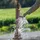 Relaxdays Standbrunnen antik 80 cm dunkelgrün