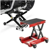 ConStands Motorradheber Set: Motorrad Hebebühne Mid-lift XL bis 500kg sw # mit Motorrad Hebebü