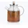 BEEM Teekanne Braun/Silber 1,5 l